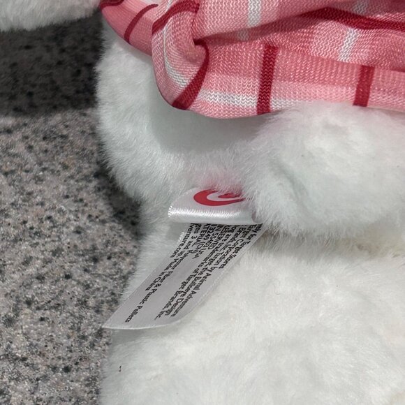 Target Plush Dog Red Ladybug & Pink Plaid Backpack 16" Stuffed Animal - Picture 4 of 4